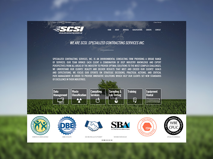 SCSI specialized contracting services